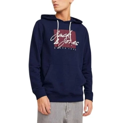 Imagen de Jack &amp; Jones Jjzuri Jersey con capucha, Hombre, Talla: Small, Navy blazer