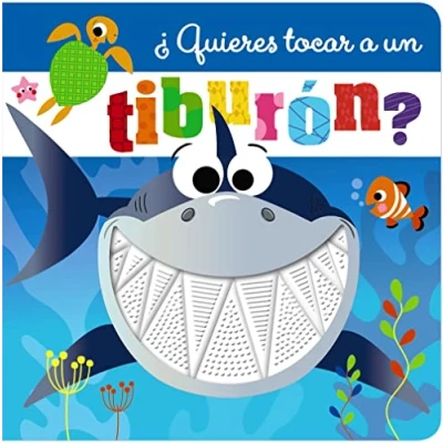 Imagen de ¿Quieres tocar A un tiburón? (Castellano PARTIR DE 0 AÑOS PROYECTO 3 Libros sensoriales)