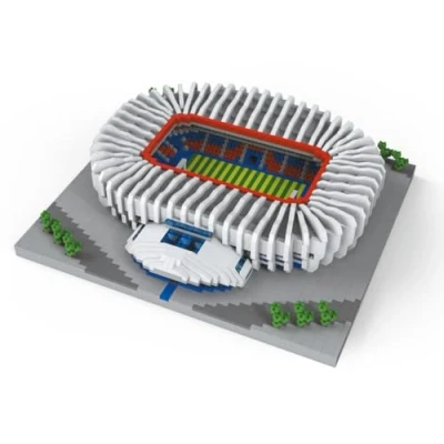 Imagen de Atomic Building Estadio Parque de los Príncipes París. Modelo para Armar con Bloques en Miniatura. Más 3800 Piezas