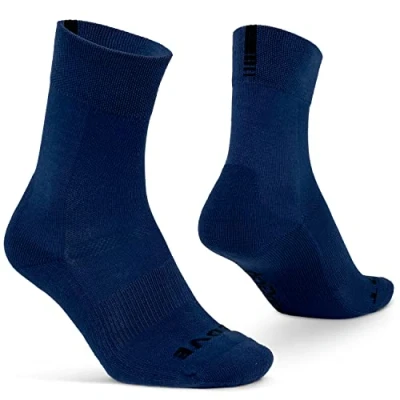 Imagen de GripGrab Thermolite SL Padded Winter Cycling Socks Long High Cuff Cushioned Thermal Breathable Bicycle Hiking Walking