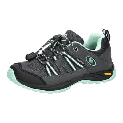 Imagen de Brütting Ohio Low, Zapatillas de Trekking y Senderismo, Antracita Verde Menta, 34 EU