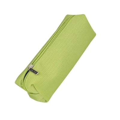 Imagen de Online Estuche Premium para lápices Verde I Elegante niños y niñas con práctica Cremallera 1 Compartimento Ideal la Escuela, Universidad Oficina, Verde, tamaño
