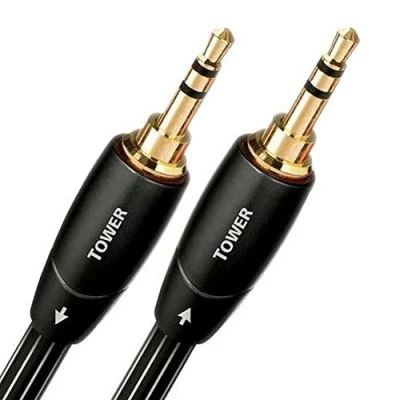 Imagen de Cable de audio AudioQuest Tower 3.5 m, Jack 3.5mm, 1.5 Negro
