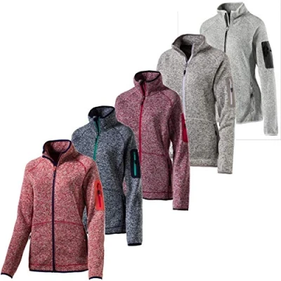 Imagen de McKINLEY Skeena WMS Chaqueta de Forro Polar, Mujer, Jaspeado/Negro, 34