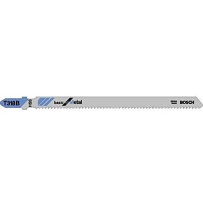 Imagen de Bosch Professional 3x Hojas de Sierra calar T 318 B Basic for Metal (para Tubos y perfiles metálicos, pared gruesa, accesorios calar)