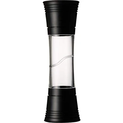 Imagen de Kyocera cm 25D BK, Duo Mill, Dos Molinos de cerámica, Ajustable Grueso a Fino, contenedor acrílico, Negro, 6.1x6.1x19.9