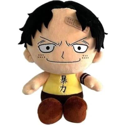 Imagen de Sakami Merchandise 1E9130EB12 One Piece Portgas Ace Figura de Peluche (20 cm), Original y con Licencia