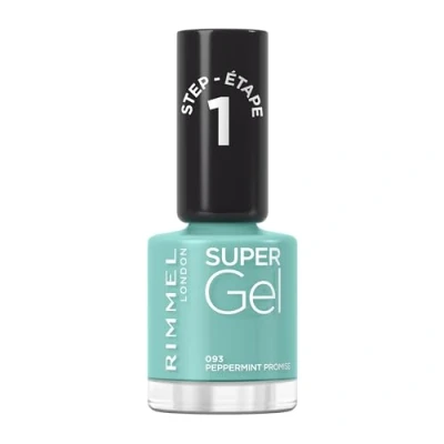 Imagen de Rimmel London, Super Gel, Esmalte de uñas, 060 In The Clouds, 12 ml