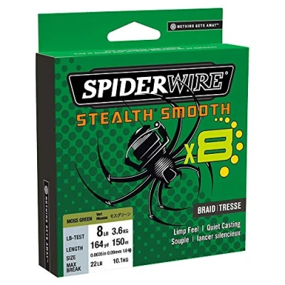 Imagen de Spiderwire Stealth Smooth8 Blue Camo 150 m