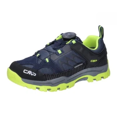 Imagen de CMP Campagnolo Zapatillas Trekking Niños Kiruna Figto Wp B.Azul Amarillo Fluo Talla EU 36