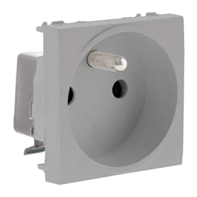 Imagen de Zenitech Autoconexión toma 2P+T. Solo motor Plata Simplea