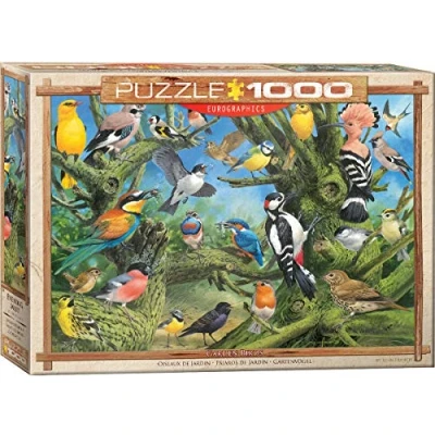 Imagen de EuroGraphics Garden Birds by Joahn Francis Rompecabezas, Multicolor, 48 x 68 cm (6000 0967)