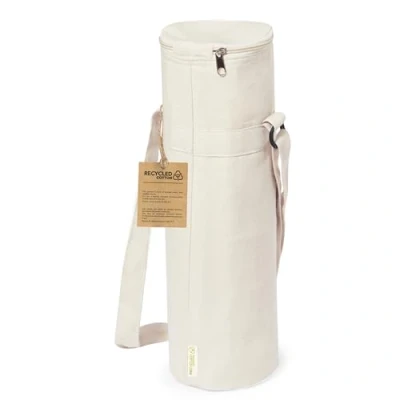 Imagen de noTrash2003 Bolsa térmica para Botellas de Agua Colgar hasta 1,5 L, Cremallera y Correa Ajustable el Hombro, pequeña Bebidas, Nevera portátil Exteriores,