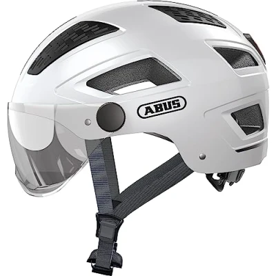 Imagen de ABUS 86998 Casco para bicicleta, Blanco (Polar White), L (56 61 cm)