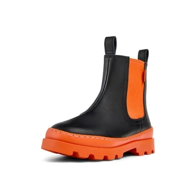Imagen de Camper Brutus Botines para niños, Talla: 33, Schwarz Zapatos