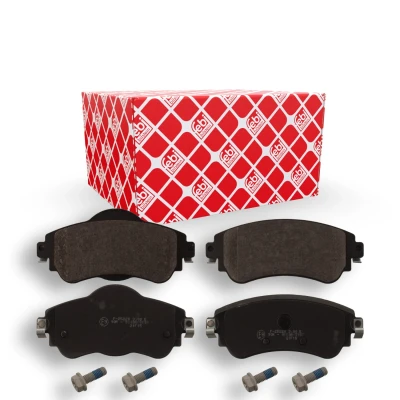 Imagen de FEBI BILSTEIN 16866 juego de pastillas freno Eje delantero con avisador acústico desgaste tornillos CITROËN: C4 II Hatchback