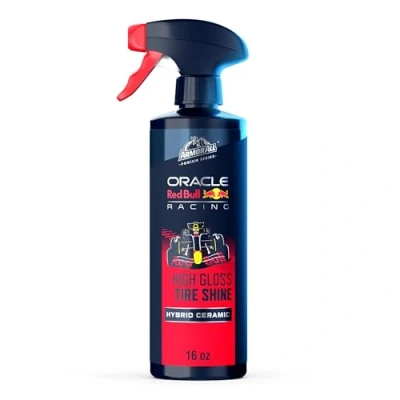 Imagen de Armor All Podium Series I Abrillantador y Renovador de Neumáticos Plásticos coche Limpieza Detailing Tecnología Cerámica SiO2, 500 ml Brillo Intenso Duradero con Oracle Red Bull Racing