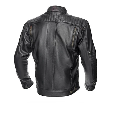 Imagen de Chaqueta de cuero para moto ADRENALINE BOSTON PPE Talla 2XS