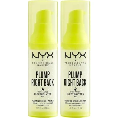 Imagen de NYX Professional Makeup Plump Right Back Primer &amp; Serum, Lote de 2 x 30ml