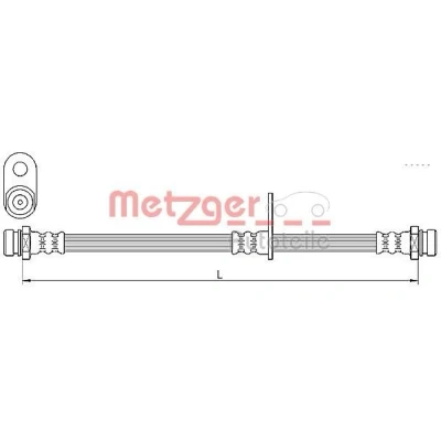 Imagen de METZGER 4110638 Latiguillos de Freno 379 MITSUBISHI: Grandis