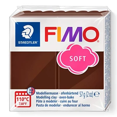 Imagen de STAEDTLER FIMO 8020 Pasta de modelar, color chocolate, 56 gr