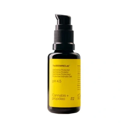 Imagen de The Beemine Lab Gel Intimo Protector ph 4.5 30ml Lubricante con Cannabis Sativa y Propóleo Ingredientes 99% origen natural Previene la irritación el picor Hipoalergénico