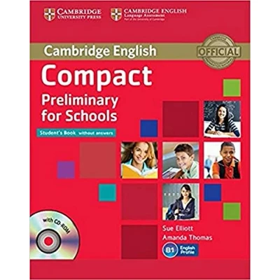 Imagen de Compact Preliminary for Schools Student&#039;s Book without Answers with CD ROM (CAMBRIDGE)