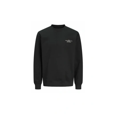 Imagen de JACK&amp;JONES JPRBLACHAD Branding Sweat Crew Neck SN Sudadera, Black, S para Hombre
