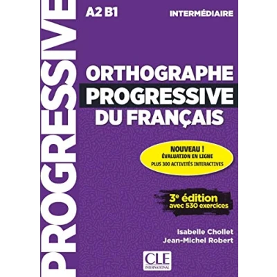 Imagen de ORTHOGRAPHE PROGRESSIVE DU FRANAAIS 3 EDITION Livre + CD: intermediaire CD Appli web (GRAMMAIRE)
