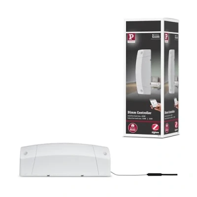 Imagen de Paulmann 50044 SmartHome ZigBee Cephei Dimm Controller max.400W 230V AC blanco / gris plástico para aparamenta de plástico, 16,3 x 6 5,3 cm