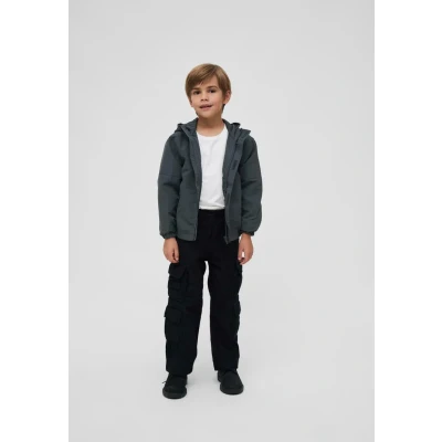 Imagen de Brandit Kinder KIDS Frontzip Chaqueta de entretiempo para niños, Talla: 122/128, Anthracite