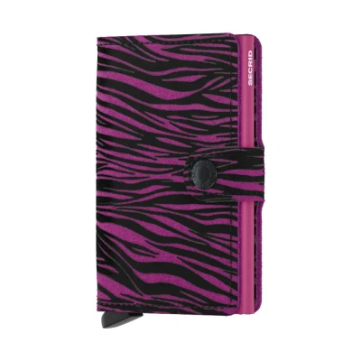 Imagen de Secrid Miniwallet Zebra Fuchsia Grabado gratuito