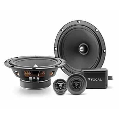 Imagen de Focal 1 Kit de 2 vías Auditor ASE 165 ASE165 6.5&quot; mm 16.5 cm 60 Watt rms 120 MAX con woofers tweeters Crossover 4 Ohm Coche, un par