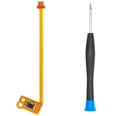Imagen de MMOBIEL Cable flexible de cinta botón ZL compatible Con el mando Joy la Nintendo Switch. Incluye destornillador tres puntas