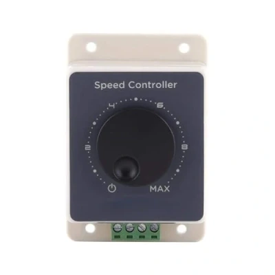 Imagen de controlador de velocidad del motor 12V, DC10 60V 20A modulador ancho pulso PWM Shell impermeable