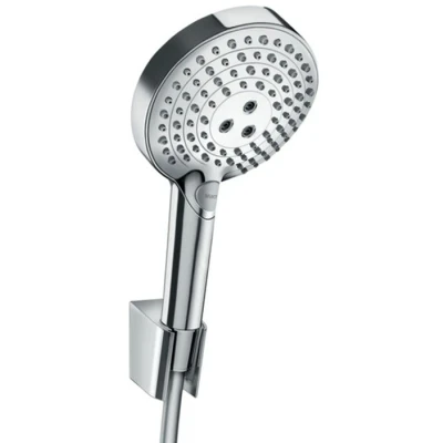 Imagen de Hansgrohe 27668000 Ducha de Mano con 3 Tipos Chorro, Tecnología P, Cromo, 1,60 m