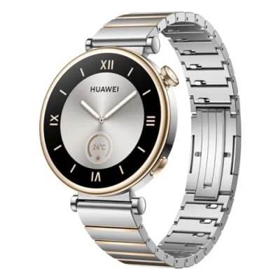 Imagen de HUAWEI Watch GT 4 41mm Smartwatch, hasta 7 días de batería, iOS &amp; Android, gestión calorías, Seguimiento Profesional la Salud, SpO2, monitoreo frecuencia cardíaca, versión española, Acero