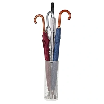 Imagen de Mind Reader UMBHWIRE WHT Mini Umbrella Stand Rack Holder, white