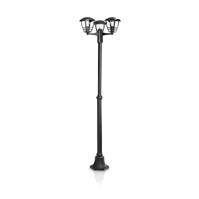 Imagen de Philips My Garden Creek Farola de exterior, 3 x 60 W, 220 V, color negro