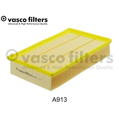 Imagen de DAVID VASCO A913 Filtro de aire 57 180 281 rectangular Cartucho filtrante