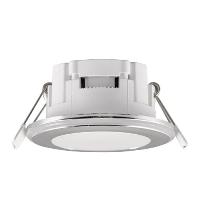 Imagen de Trio Lighting Downlight empotrada LED Argus RGBW mando Ø8 cromo