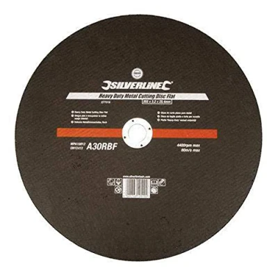 Imagen de Silverline Tools 103616 Disco plano reforzado para corte de metal (230 x 3 22,23 mm)