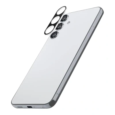 Imagen de Protector cámara móvil CellularLine CAMERALENSGALS24, Para Samsung S24, Vidrio templado, Transparente