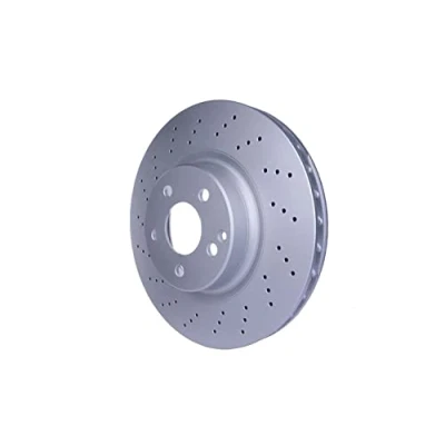 Imagen de HELLA PRO 8DD 355 109 471 Disco de freno 330 32 05/06 112 perforado, ventilación interna revestido sin perno sujeción rueda, buje rueda