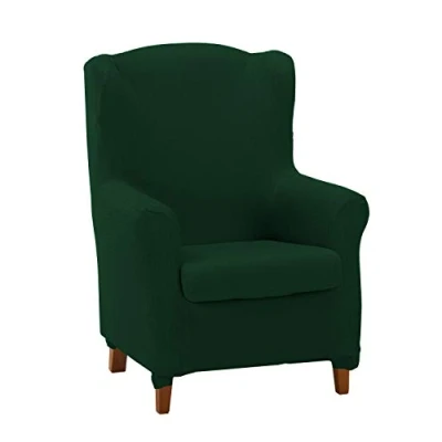 Imagen de Martina Home Funda Sillón Túnez Orejero Dúplex Verde Botella
