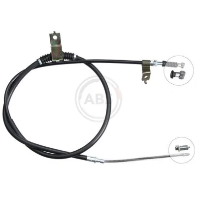 Imagen de A.B.S. K19267 Cable de Freno Mano 1770 Tambor HYUNDAI: H 1 / Starex MPV, Travel, Furgón
