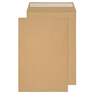 Imagen de Blake Everyday sobres (38.1 x 25.4cm) 250 unidades 115g/m² con tira autoadhesiva manila/sobres kraft 15 10&quot; pack múltiple de papelería modelo 23890PS