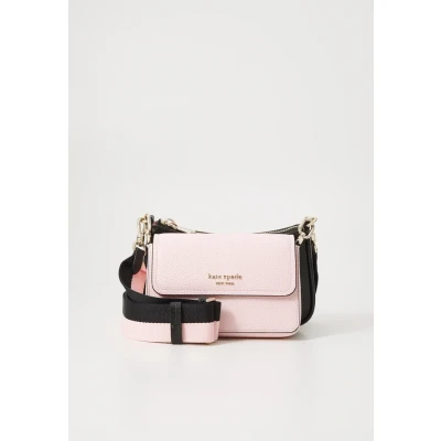 Imagen de kate spade new york Double UP Colorblocked Crossbody Bandolera, Mujer, Talla: One Size, Pastry pink multi