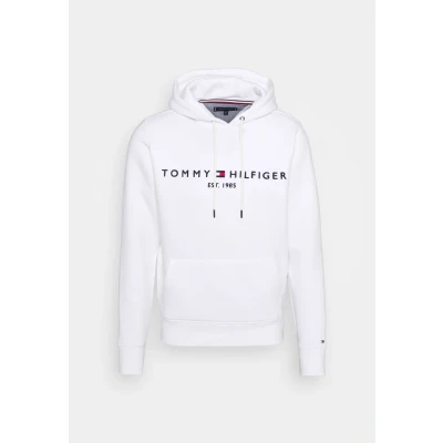 Imagen de Tommy Hilfiger LOGO Hoody Jersey con capucha, Hombre, Talla: Small, White