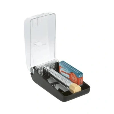 Imagen de Merkur 570 Maquinilla de afeitar regulable (en caja), diseño cromado
